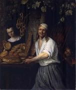 Jan Steen The Leiden Baker Arent Oostwaard and his wife Catharina Keizerswaard oil on canvas